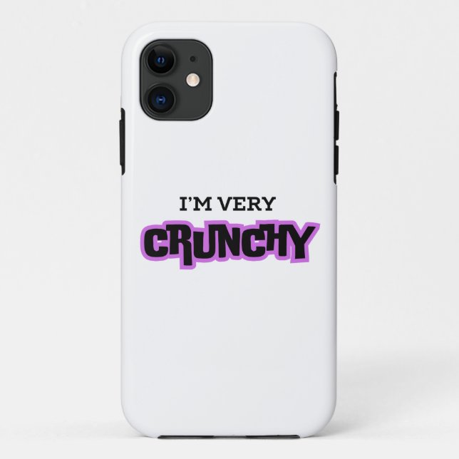 Ich bin sehr Crunchy Case-Mate iPhone Hülle (Rückseite)