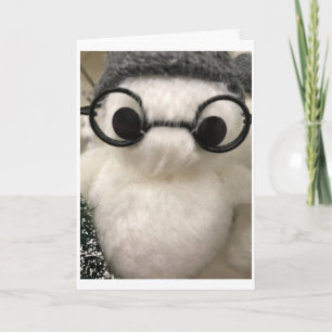 ICH BIN *SEHR NOSY* HABE EINE SEHR LEICHE KRISTMAS KARTE