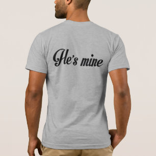 ICH BIN SEIN SHIRT, DAS MEIN GAY HEIRATET T-Shirt