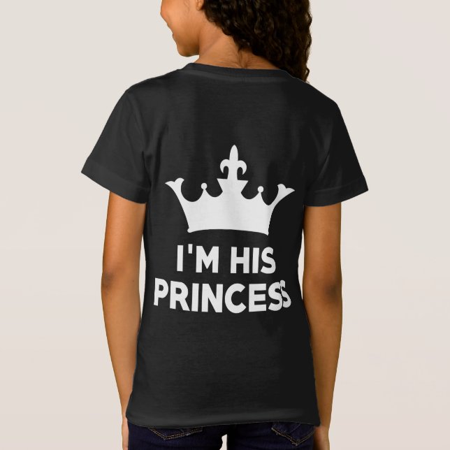 Ich bin seine Prinzessin T-Shirt (Rückseite)