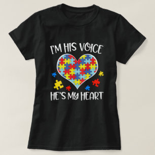 Ich bin seine Stimme, die er mein Herz T-Shirt