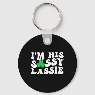Ich bin seine süße Lüge St. Patrick's Day Paare pa Schlüsselanhänger