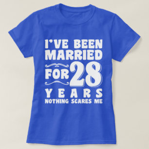 Ich bin seit 28 Jahren Verheiratet T-Shirt