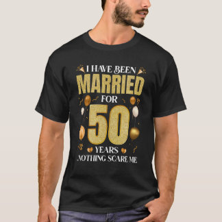 Ich bin seit 50 Jahren Verheiratet 50. Wedding Ann T-Shirt