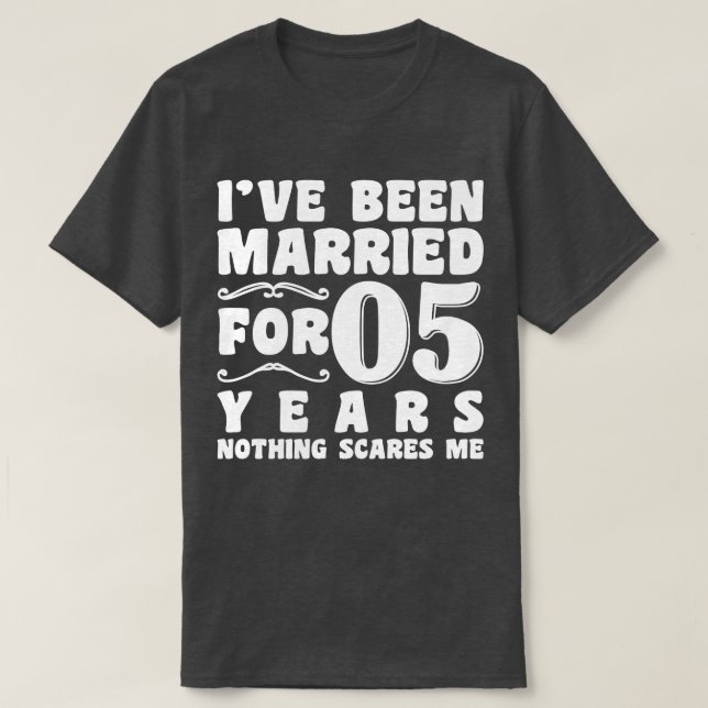 Ich bin seit 50 Jahren Verheiratet T-Shirt (Design vorne)