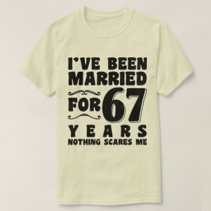 Ich Bin Seit 67 Jahren Verheiratet Großeltern Cool T-Shirt