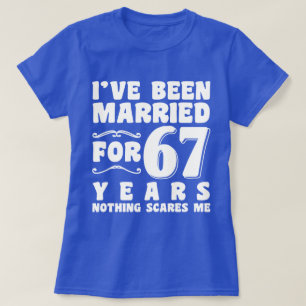 Ich bin seit 67 Jahren verheiratet Verlobungsgesch T-Shirt