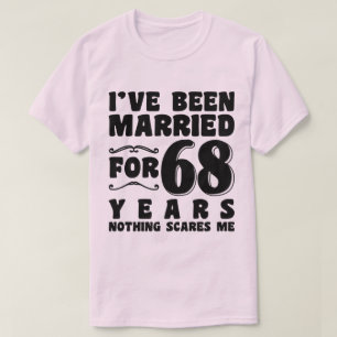 Ich bin seit 68 Jahren verheiratet Großeltern Cool T-Shirt