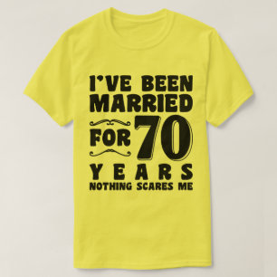 Ich bin seit 70 Jahren verheiratet Großeltern Cool T-Shirt