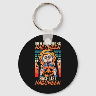 Ich bin seit letztem Jahr zu Halloween fertig Schlüsselanhänger