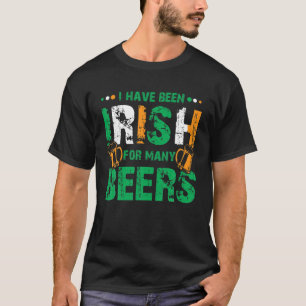 Ich bin seit vielen Bieren irisch, Funny St Patric T-Shirt