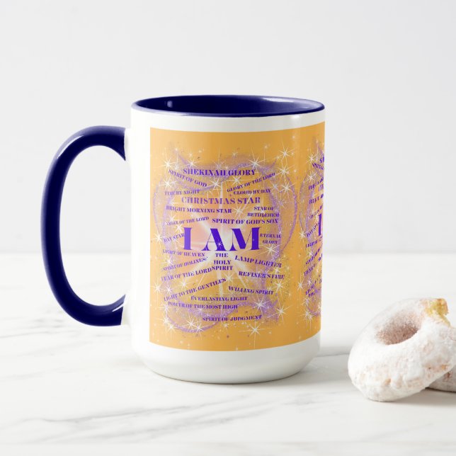 Ich BIN Shekinah Glory Coffee Tasse (Mit Donut)