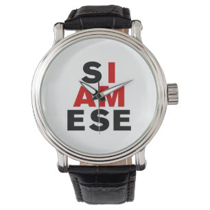 ICH BIN SIAMESE ARMBANDUHR