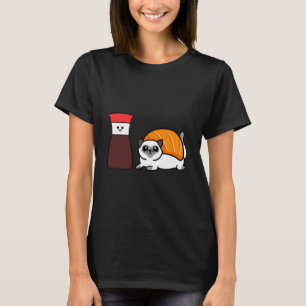 Ich bin Siamese Cat Sushi T-Shirt
