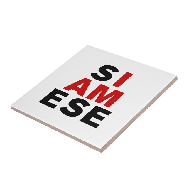 ICH BIN SIAMESE FLIESE (Seite)
