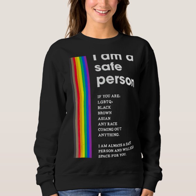 Ich bin sicher, dass Ihnen Platz bleibt Sweatshirt (Vorderseite)
