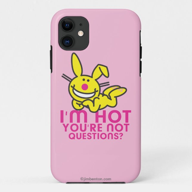 Ich bin Sie bin nicht heiß Case-Mate iPhone Hülle (Rückseite)