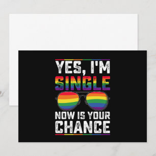 Ich bin Single Jetzt Ist Deine Chance Pride Monat  Einladung