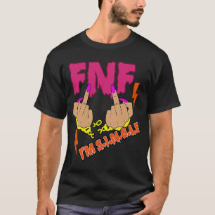 Ich bin Single Sassy Girl Freitagabend BESTE FREUN T-Shirt