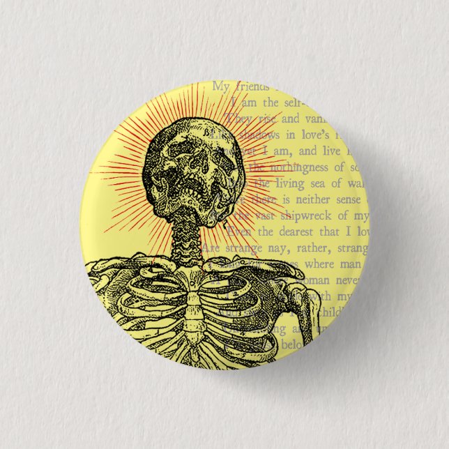 Ich bin Skeleton! Button (Vorderseite)