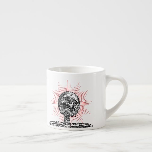 Ich bin Skeleton! Espresso-Cup Espressotasse (Rechts)