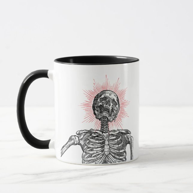 Ich bin Skeleton! Mug Tasse (Links)