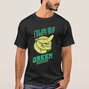Ich bin so alt lustige grüne Bananen Retro Vintage T-Shirt