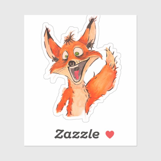 Ich bin so aufgeregt! aufkleber (Blatt)