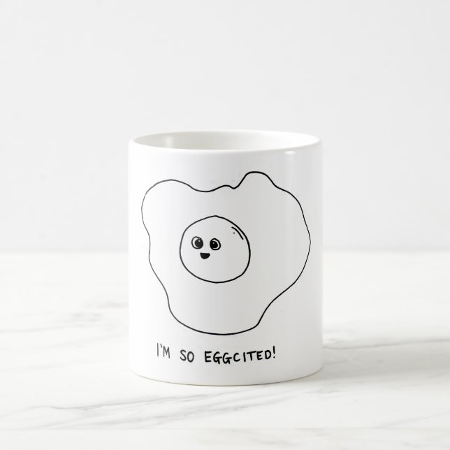 Ich bin so begeistert kaffeetasse (Mittel)
