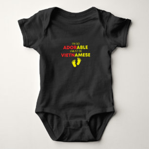 Ich bin so bezaubernd, dass ich Spanisch Funny Spa Baby Strampler