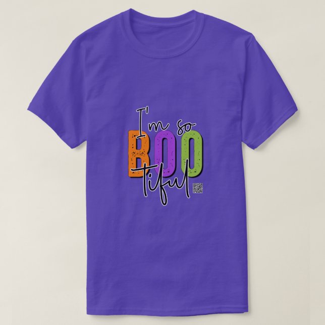 Ich bin so bootiv T-Shirt (Design vorne)