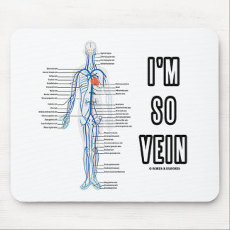 Ich bin so die Ader Mousepad