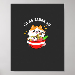 Ich bin so ein tollwütiger T - Shirt Poster