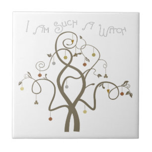 Ich bin so eine Hexe. Fliese