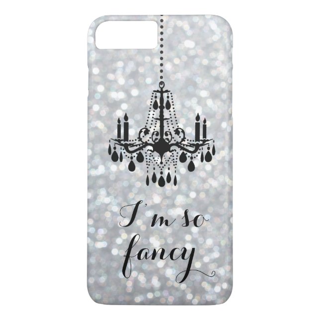 Ich bin so Extravagant Chandelier Sparkle iPhone 7 Case-Mate iPhone Hülle (Rückseite)