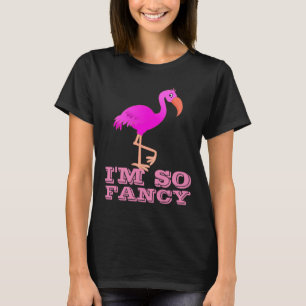 ICH BIN SO EXTRAVAGANT FLAMINGO LADIES T - SHIRT T