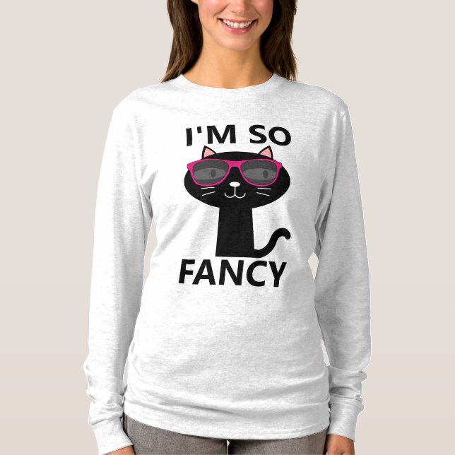 ICH BIN SO EXTRAVAGANT LADIES CAT-T - Shirt (Vorderseite)