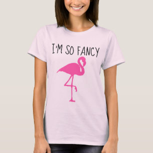 ICH BIN SO EXTRAVAGANT, PINK FLAMINGO T - Shirt