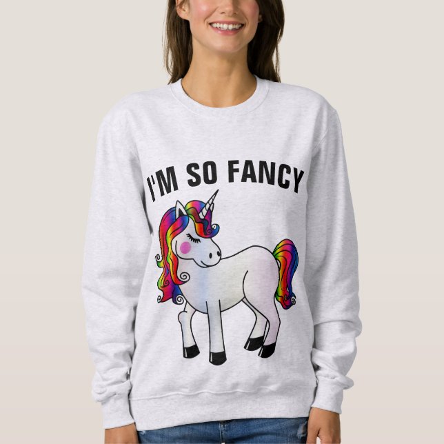 ICH BIN SO EXTRAVAGANTE UNICORN-T - SHIRT (Vorderseite)