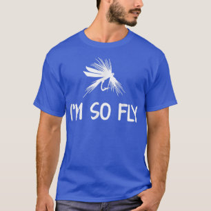 Ich bin so fliegend Angler T-Shirt