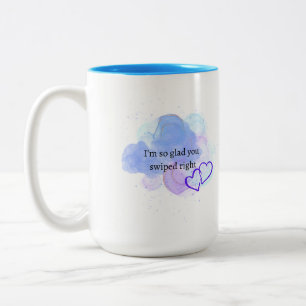 Ich bin so froh, dass du die richtige Tasse geschw