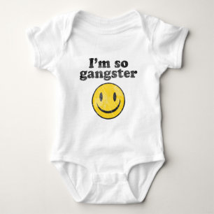 Ich bin so Gangster Baby Strampler