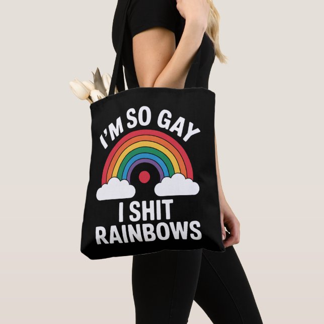 Ich bin so Gay Rainbows Funny LGBTQ Pride Ally (Von Nahem)