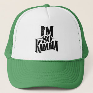 Ich bin so Kamala Brat Green Meme Truckerkappe