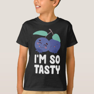 Ich bin so lecker Blueberry Fruit Funny Blueberry T-Shirt