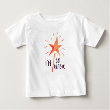 Ich bin so Magic Girls Kleinkind Ruffle T Shirt