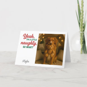 Ich bin so naughty Weihnachten Foto