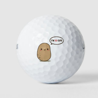 Ich bin so niedlich Kartoffel Golfball