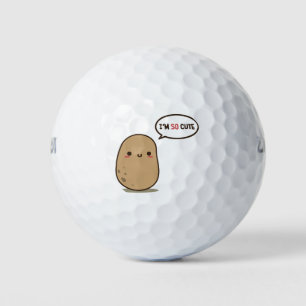Ich bin so niedliche Kartoffel Golfball