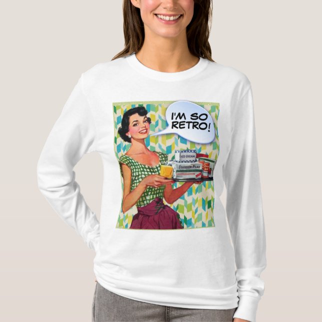 ICH BIN SO RETRO! T - SHIRT (Vorderseite)